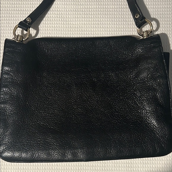 Gucci Black Satchel Bag with Gold Logo. - Picture 3 of 7